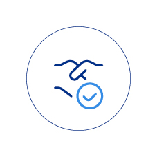 shaking hands icon