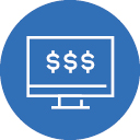 icon representing online banking