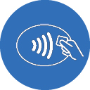 icon for tapping a debit card
